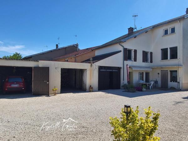 Maison 170 m² utiles, terrain arboré, dépendances