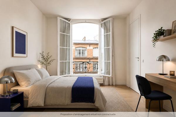 Appartement traversant - 3 pièces - 81,82 m² - Paris 4ème - PARIS