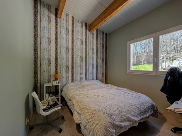 La Croix-Blanche (47340) Entre AGEN et VILLENEUVE SUR LOT, maison moderne avec piscine et grand terrain