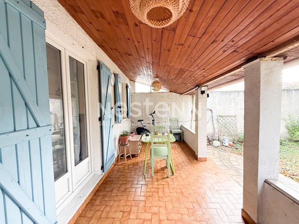 Marignane - Maison plain-pied de type 3 d'une surface de 82 m² environ sur une parcelle de 504m2