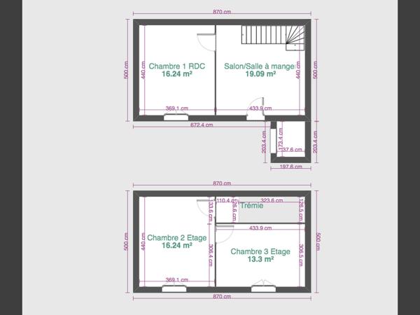 Maison 67 pièces - 1875 m² Bien prestige
