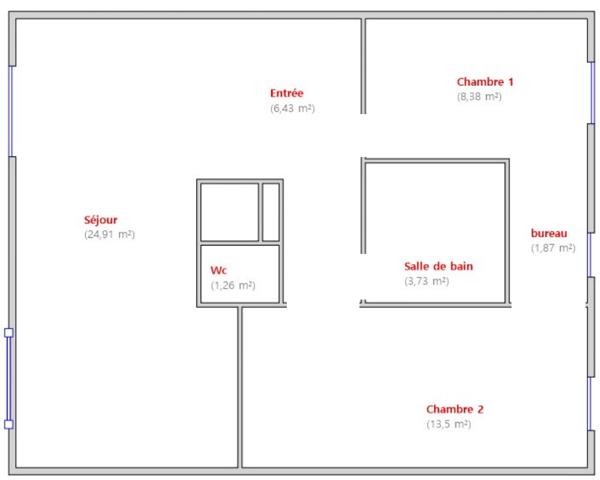 Porte St Cloud / Edouard Vaillant - Appartement 3 pièces parfaitement rénové