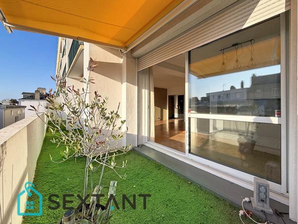 Appartement de 115 m2 avec terrasse plein sud entre centre ville et la plage