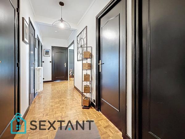 Appartement de 115 m2 avec terrasse plein sud entre centre ville et la plage