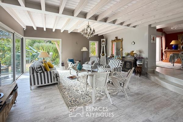 Une villa familiale revisitée à quelques pas de la plage de Sainte-Marguerite