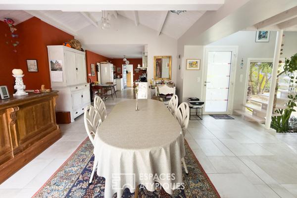 Une villa familiale revisitée à quelques pas de la plage de Sainte-Marguerite