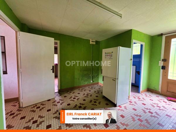 MAISON DE 117 M² AVEC UNE DÉPENDANCE, L’ENSEMBLE SUR 818 M² DE TERRAIN CLOS.