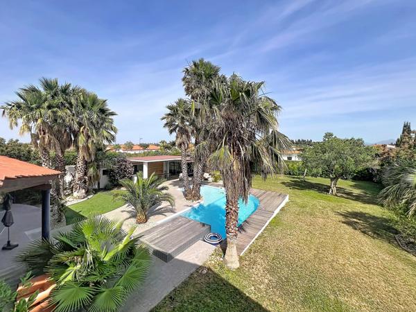 Propriété d’exception aux portes de Perpignan – 260 m² habitables sur 1 690 m² paysagés avec piscine, Pollestres
