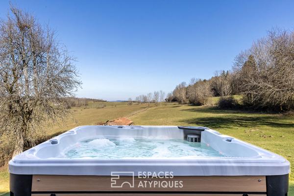 Propriété de charme proche de la frontière suisse