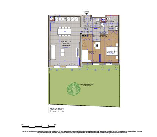 Achat appartement Bois-Guillaume - 3 pièce(s) - 66 m² - 285 000 €