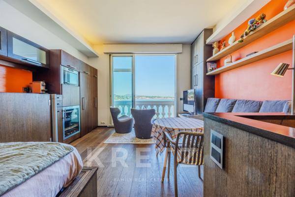 Saint-Jean-de-Luz - première ligne - vue panoramique sur la baie - Appartement T1- vue mer - Le Gran