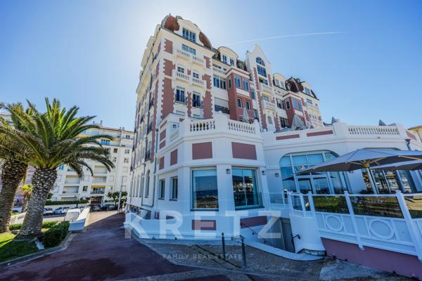 Saint-Jean-de-Luz - première ligne - vue panoramique sur la baie - Appartement T1- vue mer - Le Gran