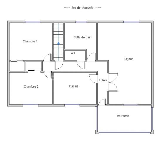Maison 79 m² – Sous-sol complet – Terrain 760 m² – Chauvigny – 25 min Poitiers