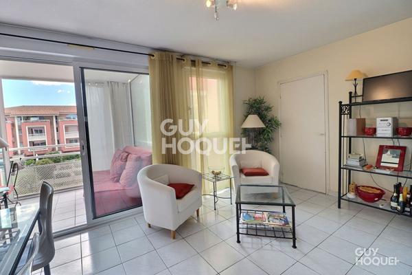 Appartement 2 pièces + loggia + cave + parking