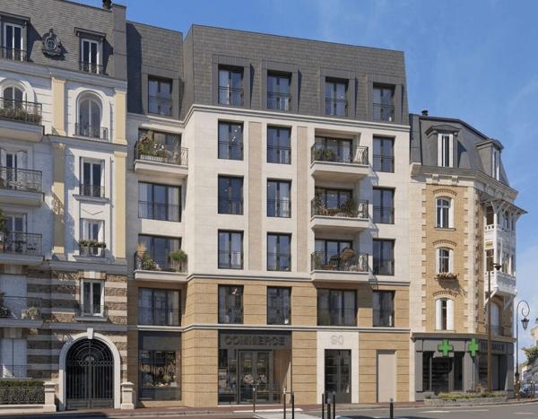Appartement Saint Cloud 2 pièce(s) 41.18 m2