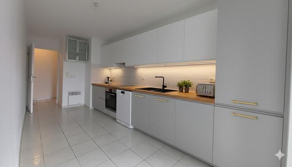 Appartement Le Loroux-Bottereau 3 pièce(s) 62.65 m², balcon-terrasse et jardinet