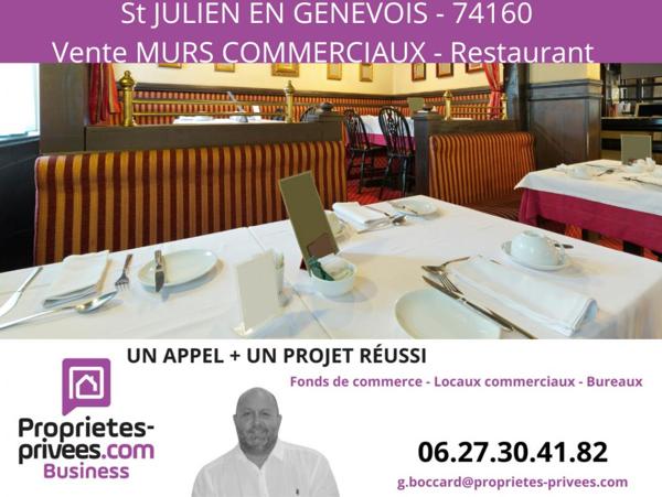 SAINT JULIEN EN GENEVOIS - MURS COMMERCIAUX  800 m²