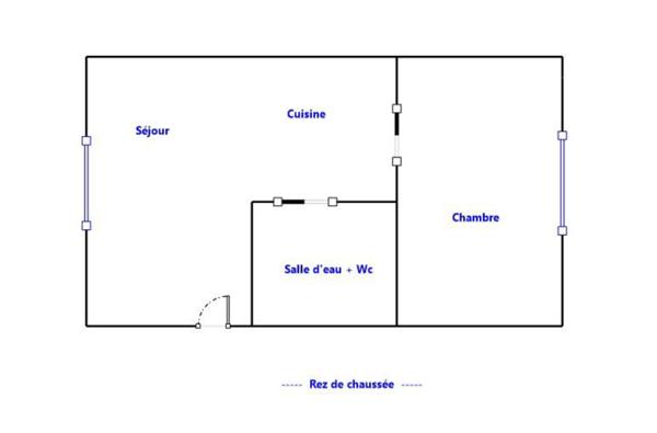 APPT T1 BIS MEUBLE