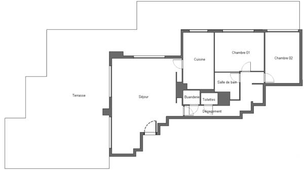 Appartement à vendre 3 pièces 88 m² Gagny