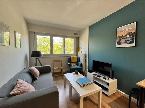 Appartement à vendre |  Tours |  2 pièces | 39 m²