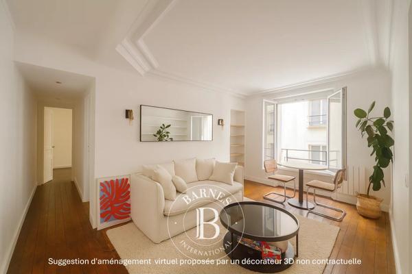 Paris 17ème, Appartement 2 Chambres -  55 m² à vendre