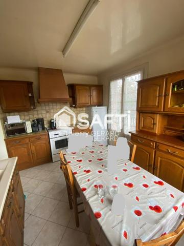 Maison situer dans village a 2h de Paris , commune très agréable.