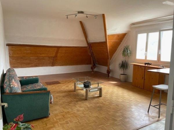 Appartement 54 m2 Deux pieces 1 Salon et 1 Chambre Cave Garage à vélo  Parking.