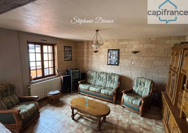 A VENDRE : MAISON SEMI PLAIN-PIED AVEC JARDIN ET DOUBLE GARAGE – FOURMIES (59)