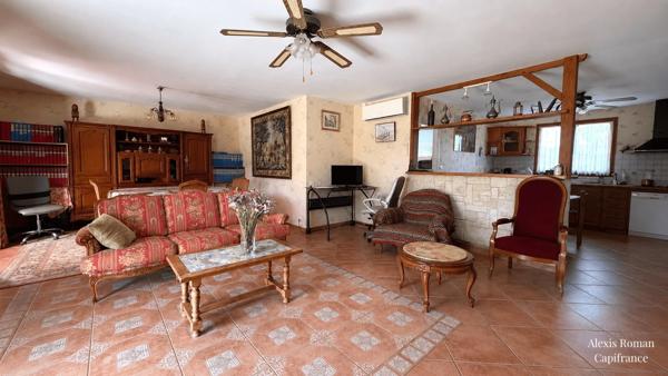 Plain-pied 148 m², DPE A sur 3 700 m² de terrain – Géothermie, double garage et jardin clos