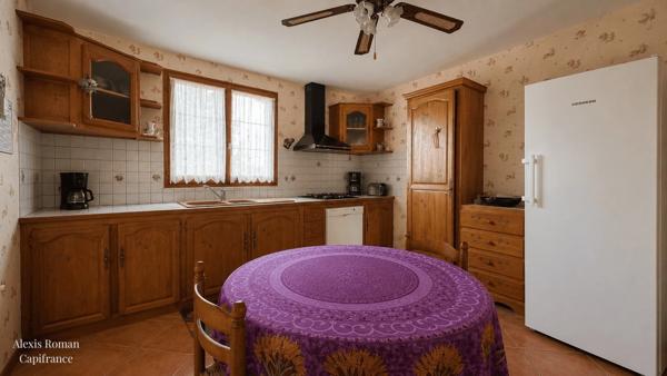 Plain-pied 148 m², DPE A sur 3 700 m² de terrain – Géothermie, double garage et jardin clos