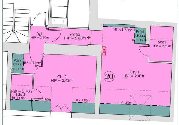 Appartement Caen 2 pièce(s) 32.03 m2