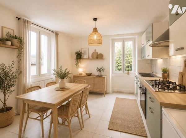 3 PIECES AVEC JARDIN - VARCES ALLIERES ET RISSET