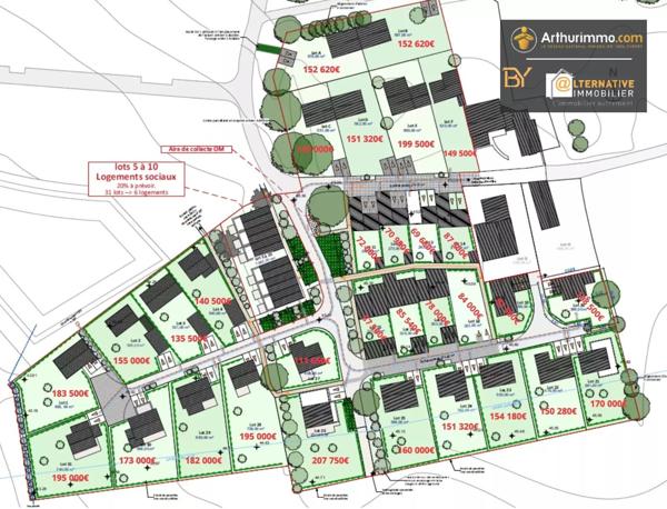 Vente Terrain 406 m2 à Châteaubourg