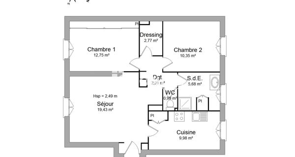 Location Appartement 3 pièces 64.94 m² - Boulogne-billancourt 92100