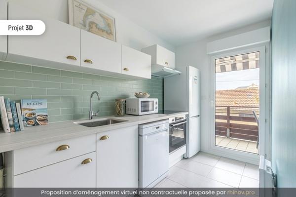 Appartement à vendre |                                       Arcachon |                                        3 pièces  |  65 m²