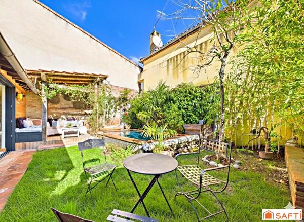 Magnifique Maison de Ville T6 195m2 avec jardin et piscine!!!