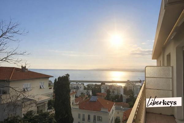 Grand 3 pièces avec balcon vue mer | Mont-Boron | Nice
