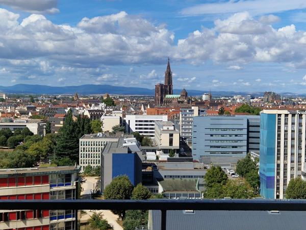 Bel appartement 5 pièces au dernier étage avec vue exceptionnelle
