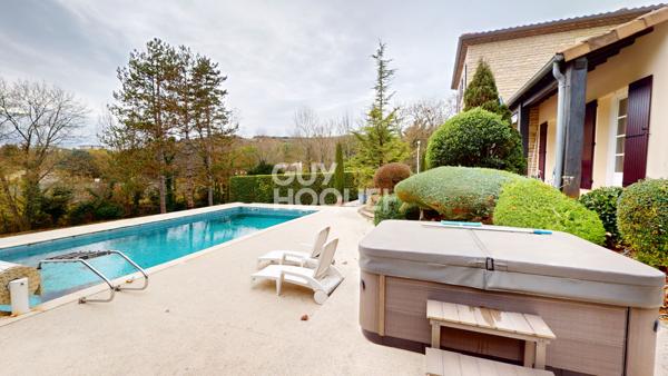 A VENDRE - Propriété 4 chambres de 160 m² avec piscine - AOUSTE SUR SYE 26400