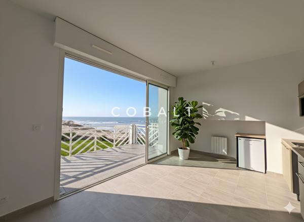 Appartement récent - Type T2 - 40.19 m² - Vue Mer - Résidence Saint Goustan