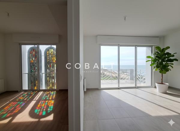 Appartement récent - Type T2 - 40.19 m² - Vue Mer - Résidence Saint Goustan