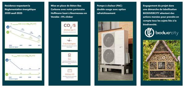 Appartement neuf T2 39,13m² avec loggia sur les bords de la Loire