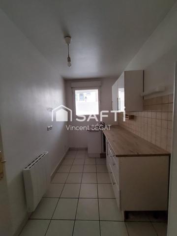 Appartement 3 pièces, balcon, parking