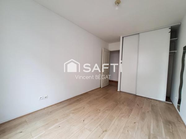 Appartement 3 pièces, balcon, parking