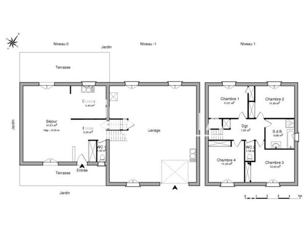 Location Maison 6 pièces 113.8 m² - 3 RUE DE LA VARENNE Buxerolles 86180