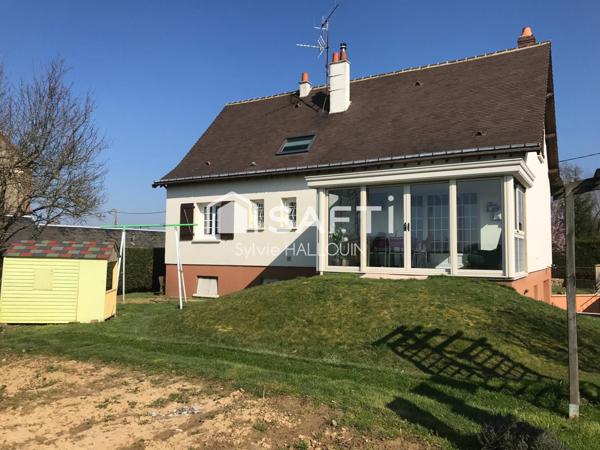 Pavillon 134m² 4 chambres, ss sol & terrain