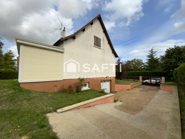 Pavillon 134m² 4 chambres, ss sol & terrain