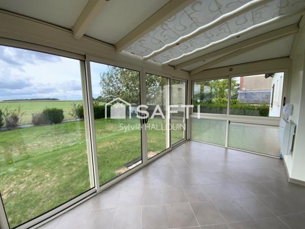 Pavillon 134m² 4 chambres, ss sol & terrain