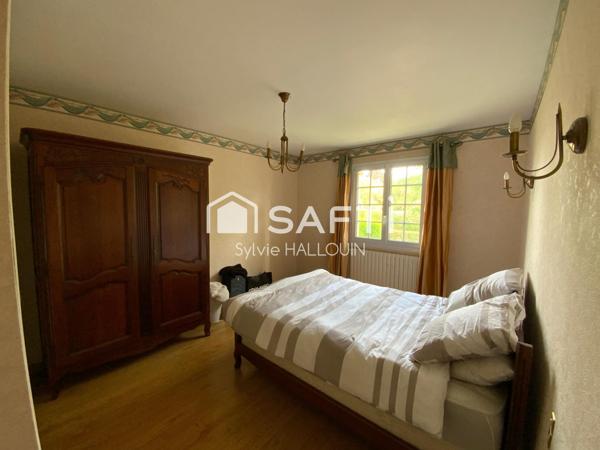 Pavillon 134m² 4 chambres, ss sol & terrain