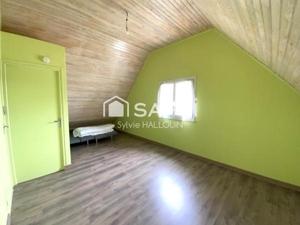 Pavillon 134m² 4 chambres, ss sol & terrain